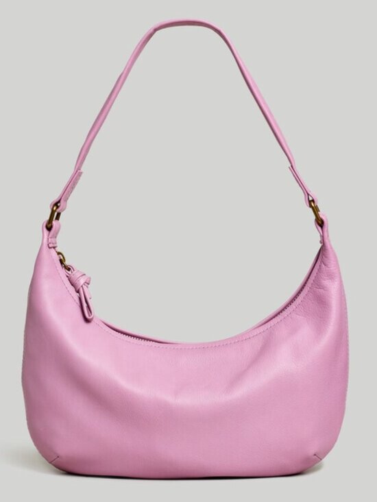 Madewell Handbags - Madwell The Piazza Small Slouch Shoulder Bag Lilac
